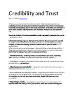 Credibility-and-Trust