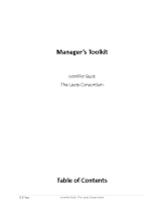 Manager-Resource-Toolkit